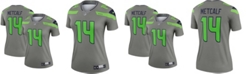 Nike Women's DK Metcalf Gray Seattle Seahawks Inverted Legend Jersey